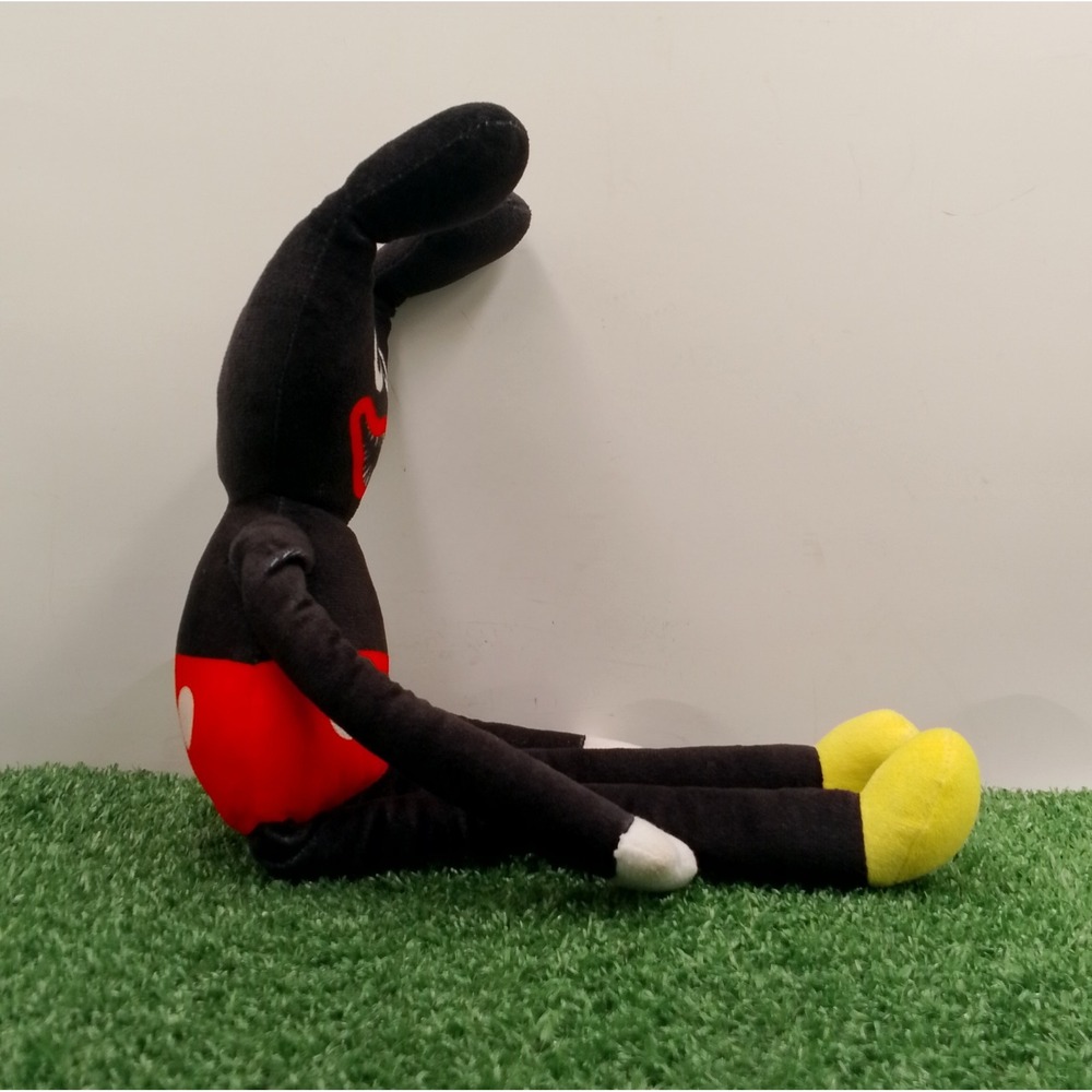 Huggy Wuggy Mickey Plush Toy Poppy Playtime Black Red White Yellow Rare Plushie - Picture 5 of 6
